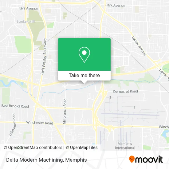 Delta Modern Machining map