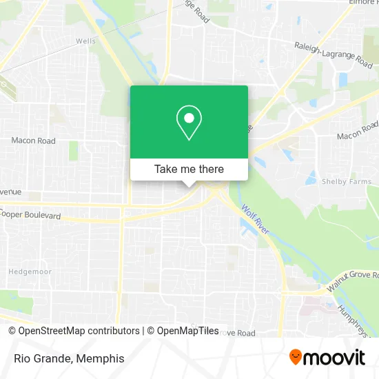Rio Grande map