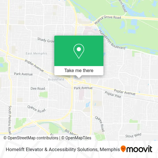 Mapa de Homelift  Elevator & Accessibility Solutions