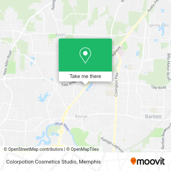 Colorpotion Cosmetics Studio map