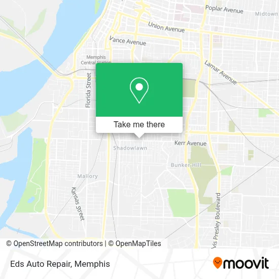 Eds Auto Repair map