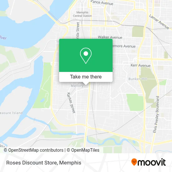 Roses Discount Store map