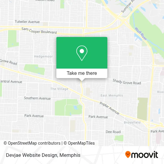 Devjae Website Design map