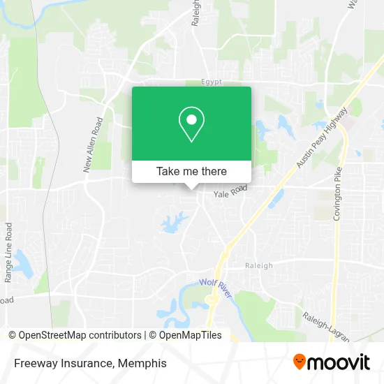Freeway Insurance map