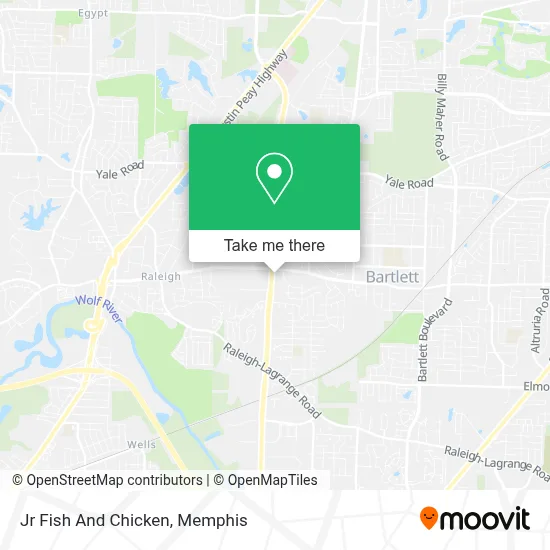 Jr Fish And Chicken map