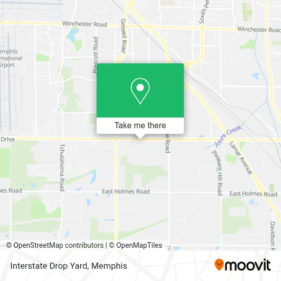 Interstate Drop Yard map