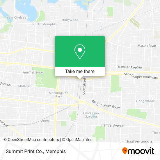 Summit Print Co. map