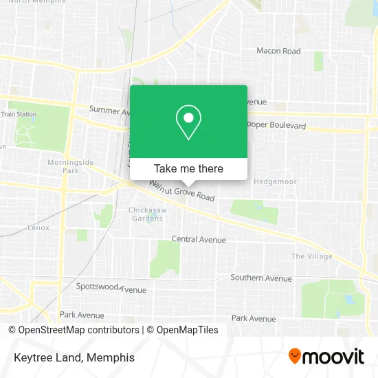 Keytree Land map