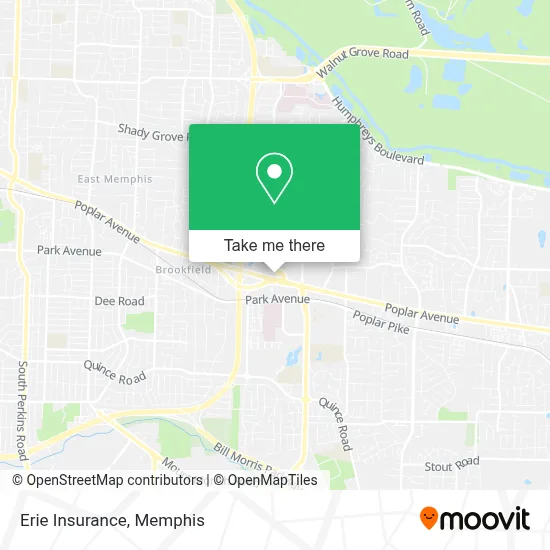 Erie Insurance map