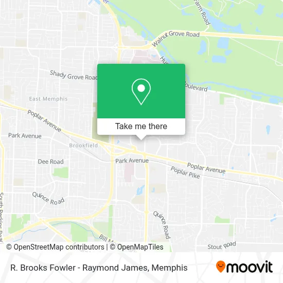 R. Brooks Fowler - Raymond James map