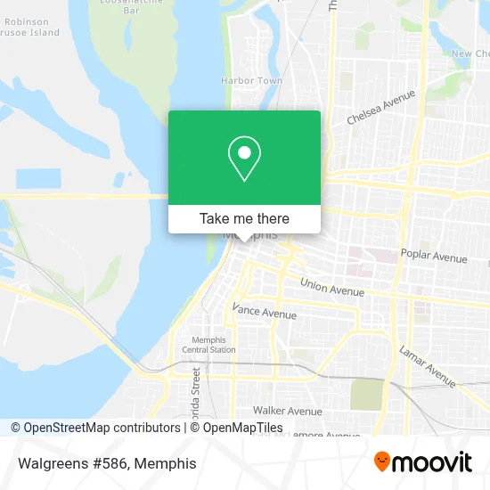 Walgreens #586 map