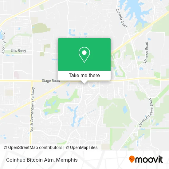 Coinhub Bitcoin Atm map