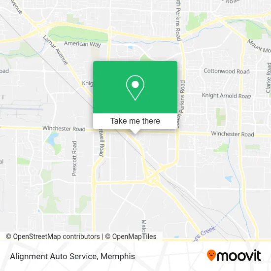 Alignment Auto Service map