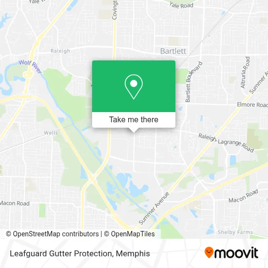 Leafguard Gutter Protection map