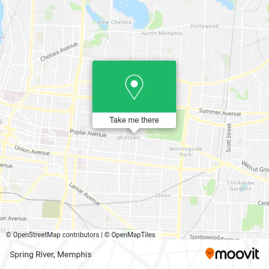 Spring River map