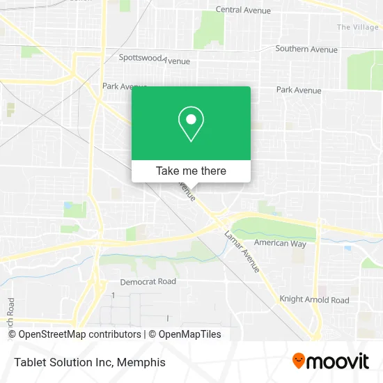Tablet Solution Inc map