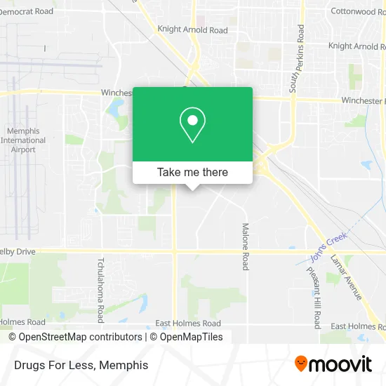 Drugs For Less map
