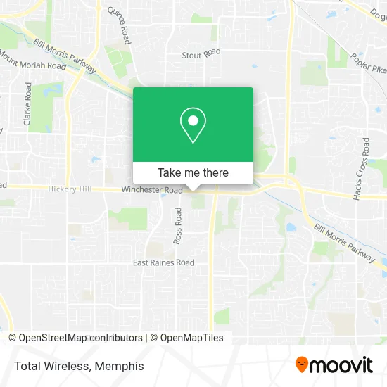 Total Wireless map