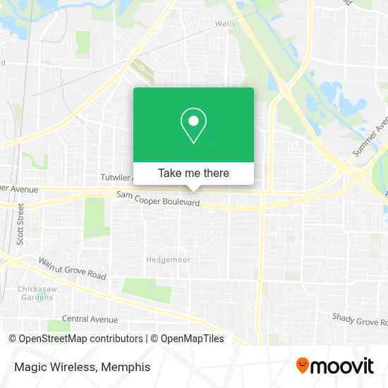 Magic Wireless map