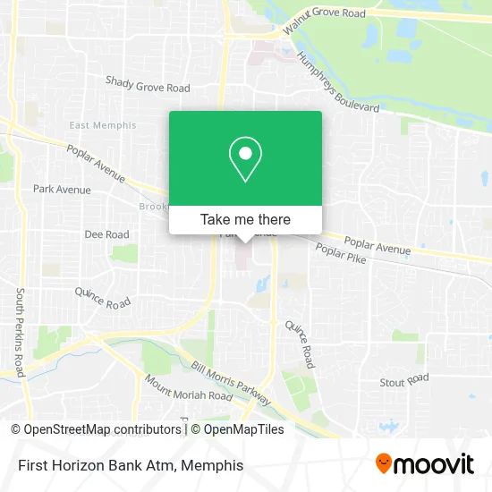 First Horizon Bank Atm map