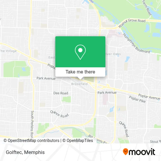 Golftec map