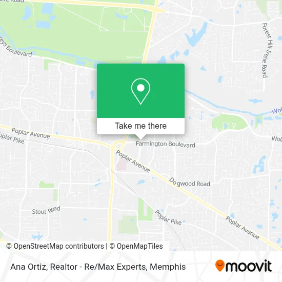 Ana Ortiz, Realtor - Re / Max Experts map