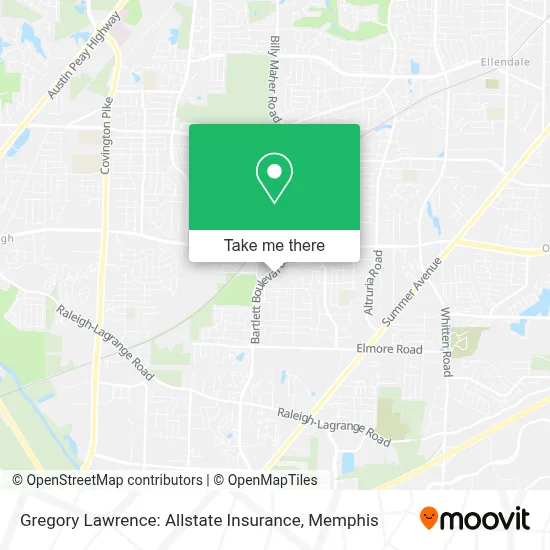 Gregory Lawrence: Allstate Insurance map
