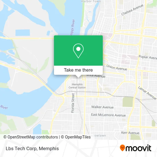 Lbs Tech Corp map