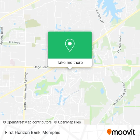 First Horizon Bank map
