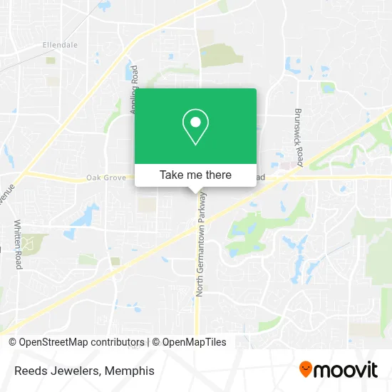 Reeds Jewelers map