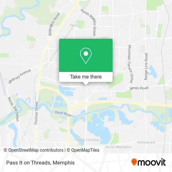 Pass It on Threads map