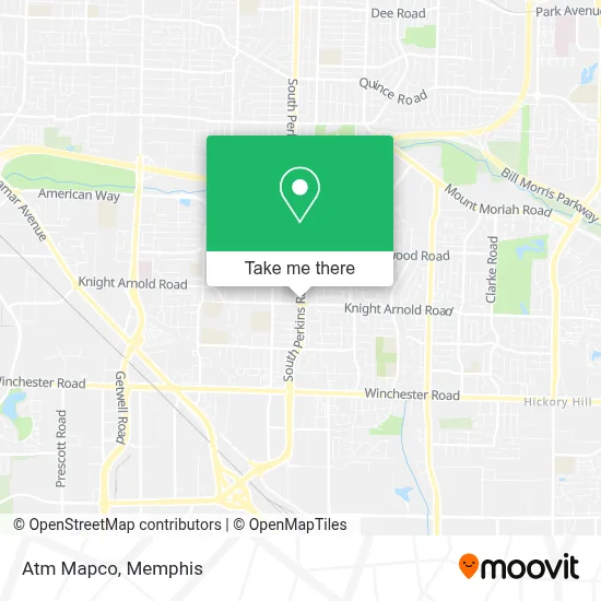 Atm Mapco map
