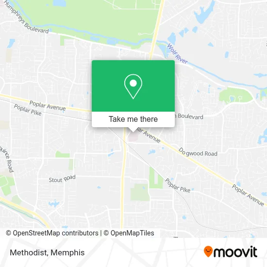 Methodist map