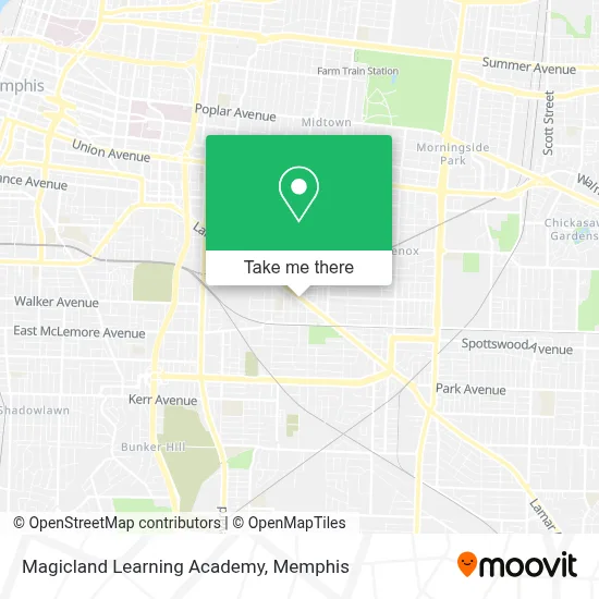 Magicland Learning Academy map