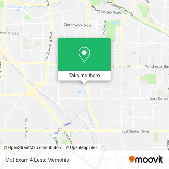 Dot Exam 4 Less map