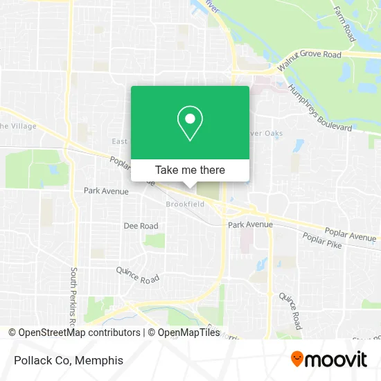 Pollack Co map