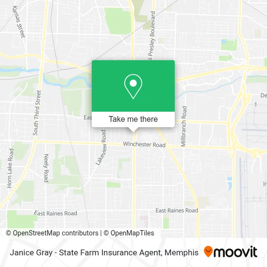 Janice Gray - State Farm Insurance Agent map