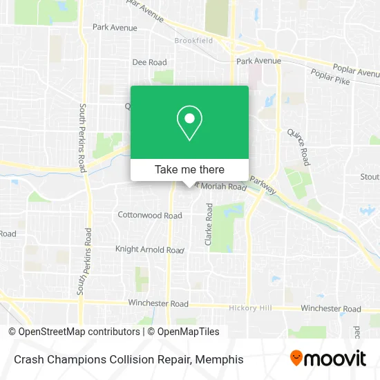 Crash Champions Collision Repair map