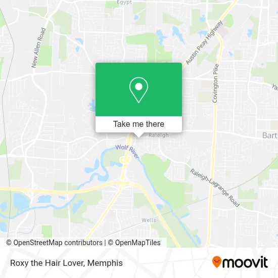 Roxy the Hair Lover map