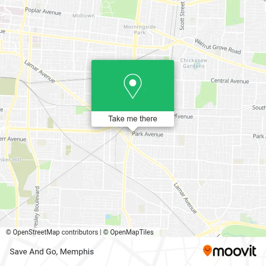 Save And Go map