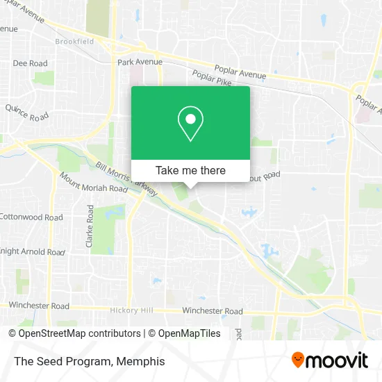 The Seed Program map