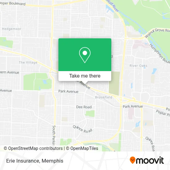 Erie Insurance map