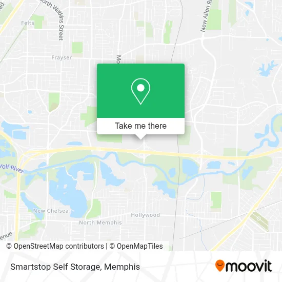 Smartstop Self Storage map