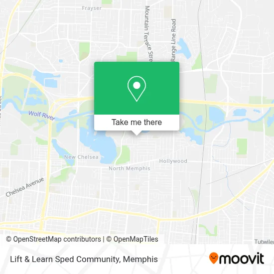 Lift & Learn Sped Community map