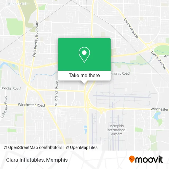 Clara Inflatables map