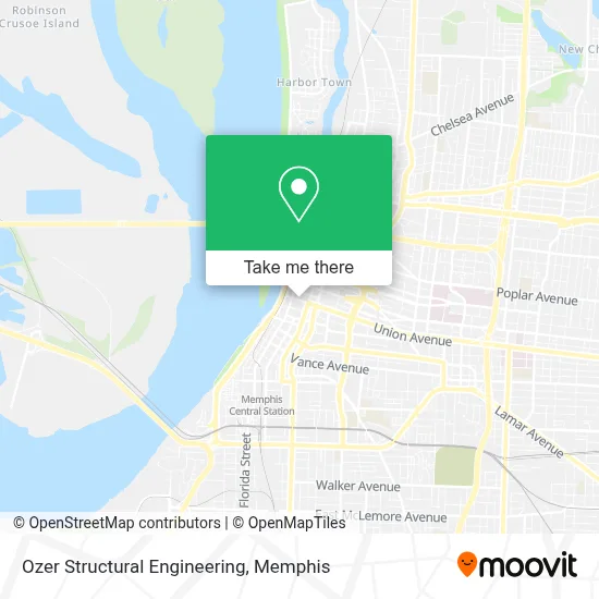 Ozer Structural Engineering map