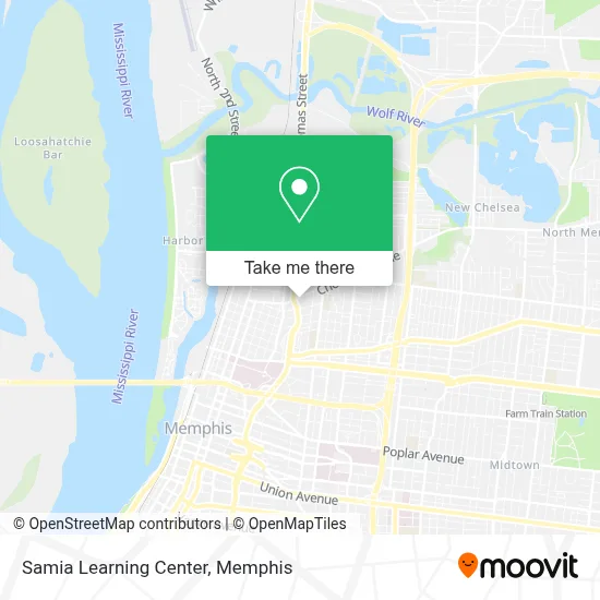 Samia Learning Center map