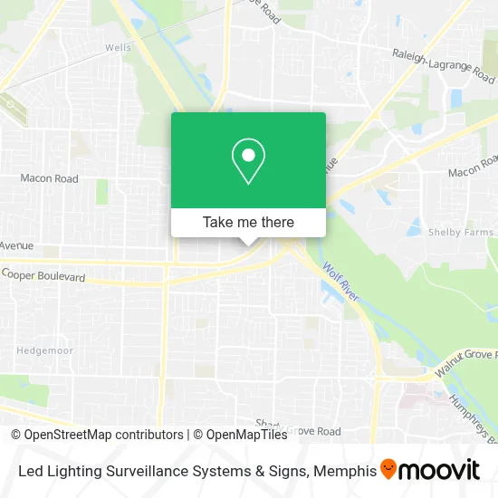 Led Lighting Surveillance Systems & Signs map