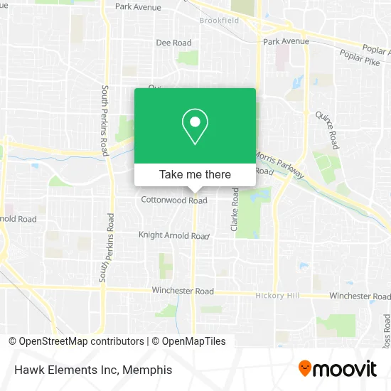 Hawk Elements Inc map