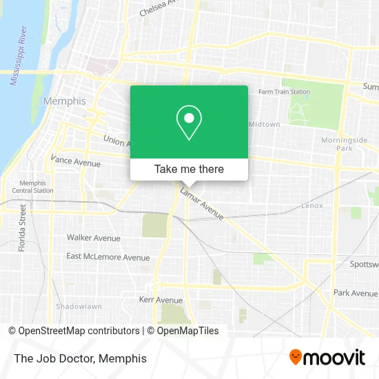 The Job Doctor map